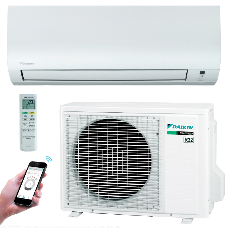 Кондиціонер Daikin FTXP25M /RXP25M серії Comfora, (Інвертер, R32, -15°C до +46°C) Кондиціонер Daikin FTXP25M /RXP25M серії Comfora, (Інвертер, R32, -15°C до +46°C)
