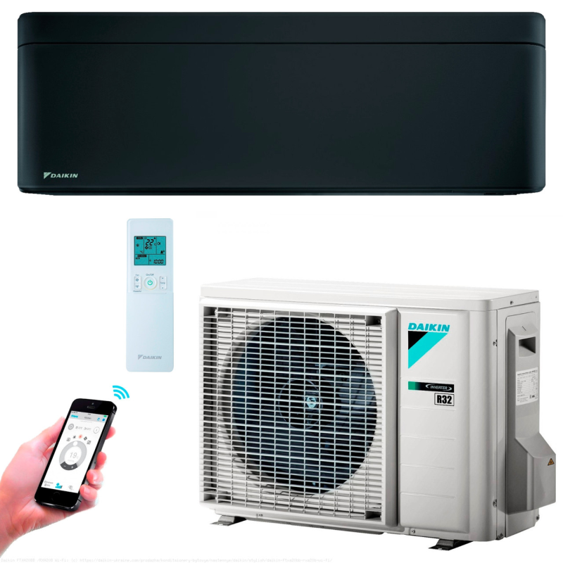 Кондиціонер Daikin FTXA42BB/RXA42B Wi-Fi серії Stylish, (Інвертер, R32, -15°C до +46°C)