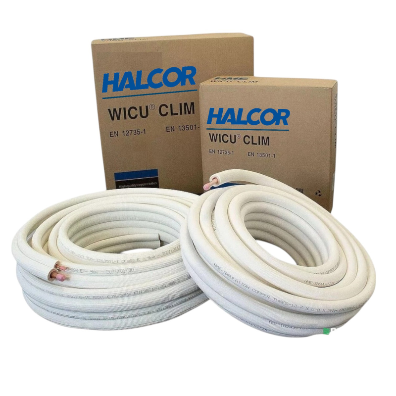 Мідна труба 3/8 (9.52*0,81) Halcor в ізоляції 6мм (25м)