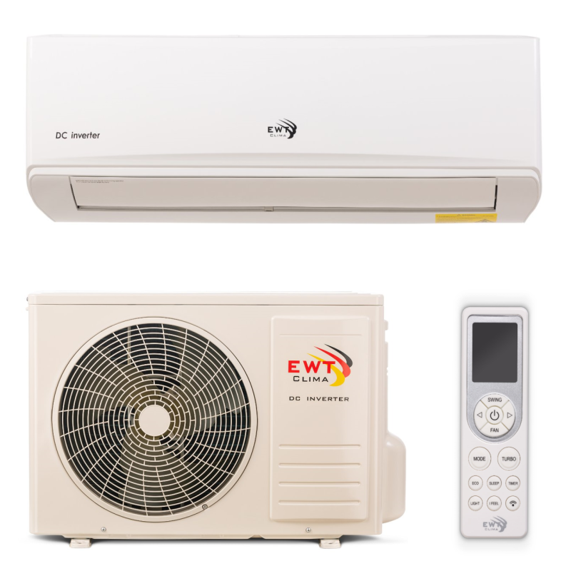 Кондиціонер EWT Clima S-240SDP-HRFN8 Scirocco, 70м2, A++. R32, -20°С/+48°С,Wi-Fi Ready.