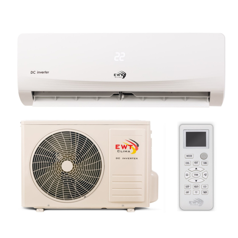 Кондиціонер інверторний EWT S-180SDI-HRFN8 BREEZE до 50м2, -15°С/+48°С, фреон R-32