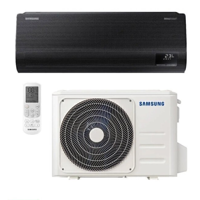 Кондиціонер Samsung AR18BXFAMWKNUABDK Black Diamond WindFree WiFi, R32, -22/+46