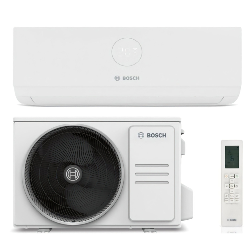Кондиціонер Bosch CL3000i RAC 2,6 (25м2,-15 до +50 °С, R32)  (7733701735)